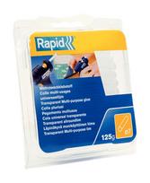 Skaidrios klijų lazdelės blisteryje RAPID D7, 7 mm, 125 g