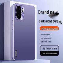 OnePlus Ace 6 Supreme Edition Frosted Flowing Light Solid Color Hollow Lens Phone Case Ace 6 gray