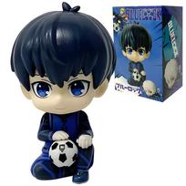 Figures Action Isagi Yoichi Bachira Meguru Anime Figure Q Version Figurine Pvc Collectible Model Kids Doll Toys Gifts black