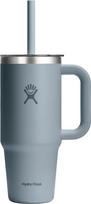 Hydro Flask Terminis puodelis su rankena ir šiaudeliu Hydro Flask 710 ml Shale Gray