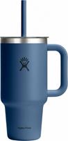 Hydro Flask Terminis puodelis su rankena ir šiaudeliu Travel Tumbler 946 ml, Harbor Blue