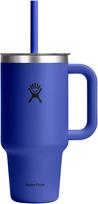 Hydro Flask Terminis puodelis su rankena ir šiaudeliu Travel Tumbler 946 ml, Capri Blue