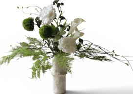 Botane Dirbtinių gėlių puokštė Botanical Whisper