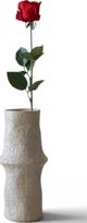 Botane Dirbtinė gėlė Botane rožė 65 cm, raudona, su ilgu kotu