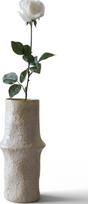 Botane Dirbtinė gėlė Botane rožė 65 cm, balta, su ilgu kotu