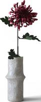 Botane Dirbtinė gėlė Botane chrizantema 77 cm, tamsiai raudona