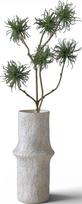 Botane Dirbtinė gėlė Botane dekoratyvinis česnakas 73 cm, žalia