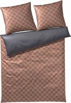 Joop Bedroom Patalynės komplektas Cornflower Double 200 x 200 cm Festive Copper iš medvilnės satino su 2 pagalvių užvalkalais 80 x 80 cm