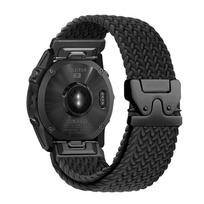 20/22/26 mm pintas kilpos dirželis Garmin Fenix 8/7/6/5 Forerunner 965 970 265 165 570 laikrodžiams su parašiutine sagtimi Nailoninis laikrodžio dirželis QuickFit 20mm juoda