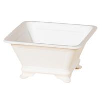 Durable Thick Flowerpots Colorful Bonsai Tray Pots Creative Four Sided Basin  Home geltona