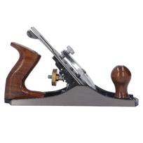 Bench Hand Plane Sharply Blade Smoothly Base Ergonomic Handle Small Handheld Planer Manual Planing Tool for Woodworking gray