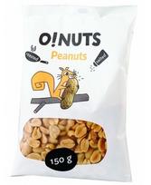 Kepinti ir sūdyti žemės riešutai O!NUTS, 150 g