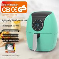 Compact Mini Electric Air Fryer & Oven - Ideal for Student Dorms - Perfect for French Fries and More! black