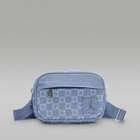 Men's Jordan Monogram Cotton Crossbody Bag Regular Unisex Denim Blue ONESIZE white