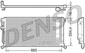 DENSO DCN45003 Kondensatorius, oro kondicionierius