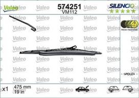 VALEO 574251 Valytuvai