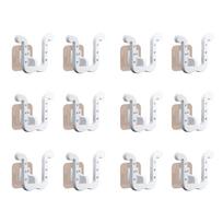 12pcs Slipper Rack Wall Mounted Shoe Storage Organizer Bathroom Slippers Drying Rack Drain Shelf Punchfree Stand Hanger balta