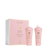 T-LAB Professional VITAMIN BOOSTER, atgaivinantis vitaminų šampūno ir kondicionieriausi kelioninis rinkinys, 100ml + 100ml