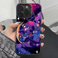 H-Helluva Cartoon B-Boss Phone Case For iPhone 17,16,15,14,13,12,11 Plus,Pro Max,XS,Colorful Silver Black Cover iPhone17ProMax blue