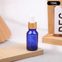 5ml-100ml Lašintuvų buteliukai su gradacija Reagentas Akių lašai Mėlynas stiklas Aromaterapijos skystis Pipetės buteliukas Įpilami buteliukai Kelionės beige