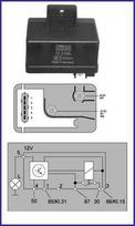 HITACHI 132084 Relė, kaitinimo žvakių sistema
