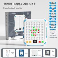 AI Master Board: Go, Gomoku, Tic-Tac-Toe Game for Kids 6-12 gray