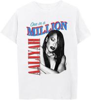 Aaliyah Unisex-Adult Official Merch One in a Million Short Sleeve Shirt Unisex T-Shirt M black