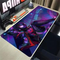 Marvel Spider Man Mouse Pad XXL Anime HD Rubber Keyboard Mousepad Suitable For Office Desk Laptops Gaming Accessories Non Slip 30cmx60cm(11.8x23.6inch) blue