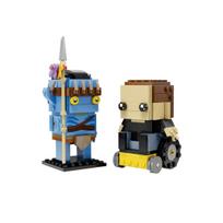 Lego Brickheadz Jake Sully & His Avatar ONE SIZE įvairiaspalvis