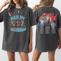 Bailey Zimmerman Inspired Tour 2026 Shirt – Country Concert T-shirt, Sweatshirt XXXL gray