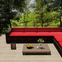 Fastenered Outdoor Bench Cover Waterproof Pad Water Resistant Patio Furnishing for 60*55*10cm brown