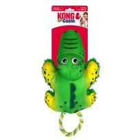 KONG Cozie Tuggz – pliušinis žaislas šunims su virve ir cypukais