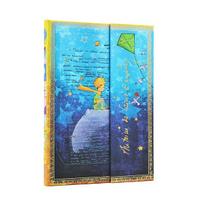 Paperblanks Hardcover Antoine de The Little Midi Notebook, Saint-Exupéry's Prince, Size, B6, Ruled, PB9881-2 blue