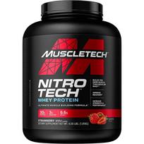 Braškių MuscleTech NitroTech išrūgų izolato baltymų papildas 1,8 kg Braškių 1 vnt. Sudedamosios dalys: gali keistis | 1,8 kg 1 vnt.