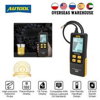 AUTOOL AS503 Handheld Car Engine Oil Tester Digital Display Water Content Indicator For Check Auto Oil Quality Detector black