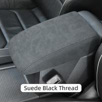 For Volkswagen VW Tiguan 2023 Accessories 2017 2018 2019 2020 2021 2022 MK2 Leather Protective Cover For Central Armrest Box For 16-23 VW Tiguan