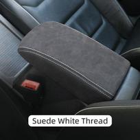 For Volkswagen VW Tiguan 2023 Accessories 2017 2018 2019 2020 2021 2022 MK2 Leather Protective Cover For Central Armrest Box For 16-23 VW Tiguan