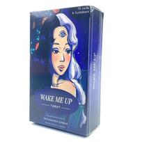 12x7cm Wake Me Up Tarot cards with paper manual board game English version tarot deck playing cards blue