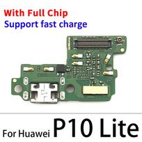 USB Charger Dock Connector Board Charging Port Flex Cable With Mic Microphone For Huawei P9 P11 P11 P11 Lite Plus P11 Lite P11 gray