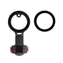 Flymile Magnetic Mount for Insta360 Ace Pro 2 Accessories for Magsafe Phone Mount Teleprompter Stand with 1/4 Screw Hole black