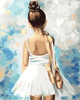 Tapybos pagal skaičius rinkinys 40×50 cm – Little ballerina (MG2054e)