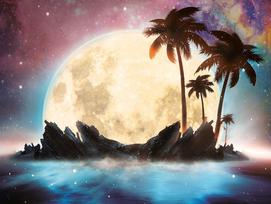Tapybos pagal skaičius rinkinys 30×40 cm – Magical moon (ME1148e)