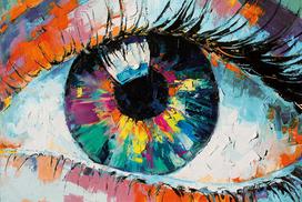 Tapybos pagal skaičius rinkinys 20×30 cm – Artistic glance (MC1121e)