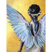 Tapybos pagal skaičius rinkinys 30×40 cm – Guardian Angel (ME1157e)