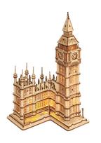 „Varvikas“ medinis 3D konstruktorius „Big Ben“ (RA004e)