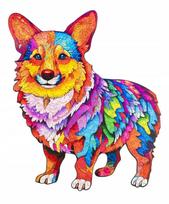 „Varvikas“ medinė dėlionė „Puppy Corgi“ (PW032e) – 300 detalių