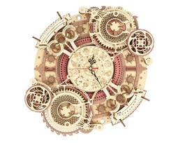 „Varvikas“ medinis 3D konstruktorius „Zodiac Wall Clock“ (RK007e)
