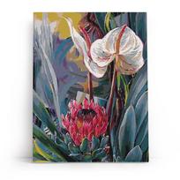 Tapybos pagal skaičius rinkinys 30×40 cm – Tropical bouquet (ME1162e)