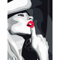 Tapybos pagal skaičius rinkinys 30×40 cm – Tempting carmine (ME1167e)