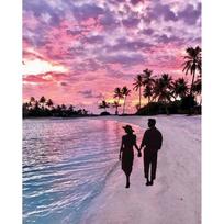 Tapybos pagal skaičius rinkinys 40×50 cm – Romantic walk (MG2486e)